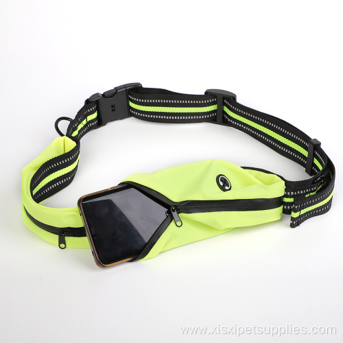 Pouch Walking Jogging Training Retractable Bungee Dog Leash